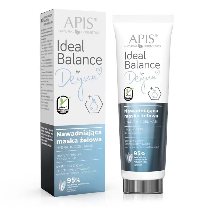 Apis Ideal Balance от Deynn, увлажняющая гелевая маска 100 мл Apis Ideal Balance от Deynn, увлажняющая гелевая маска 100 мл