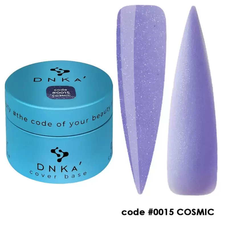 0015 DNKa Cover Base 30 ml (васильковый с шиммером) 0015 DNKa Cover Base 30 ml (васильковый с шиммером)