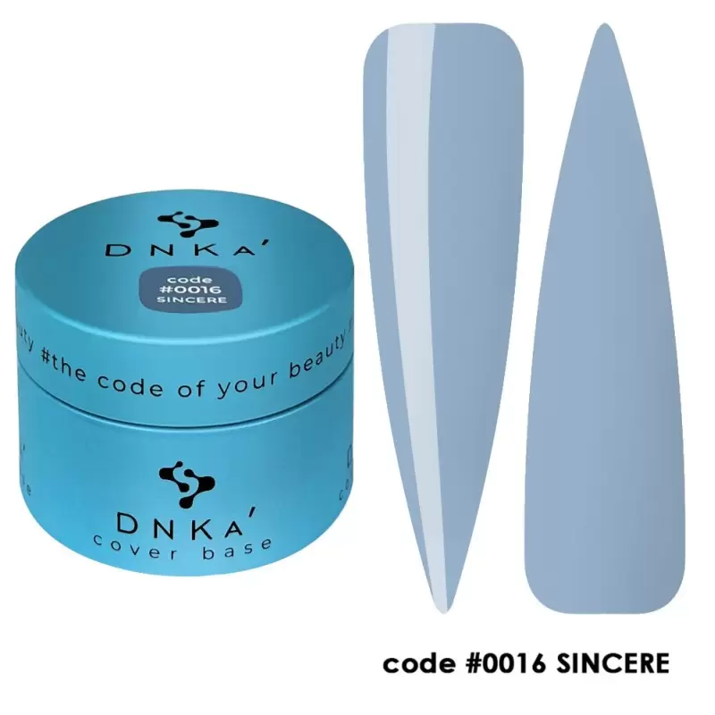 0016 DNKa Cover Base 30 ml (небесно-голубой) 0016 DNKa Cover Base 30 ml (небесно-голубой)