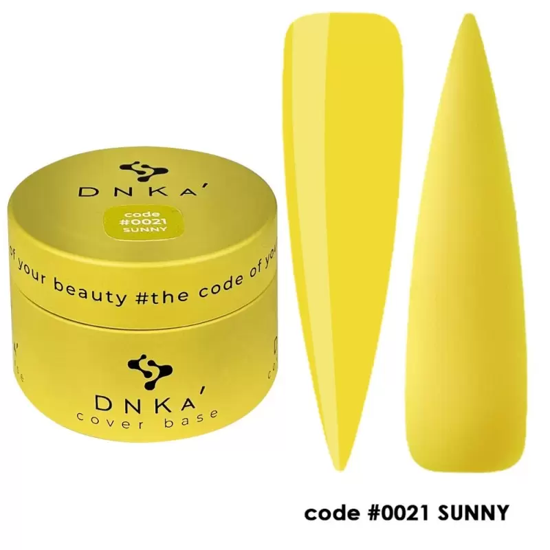 0021 DNKa Cover Base 30 ml (теплый желтый) 0021 DNKa Cover Base 30 ml (теплый желтый)