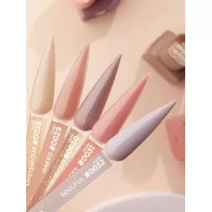 0030 DNKa Cover Base 30 ml (коричнево-бежевый с серебряным шиммером)