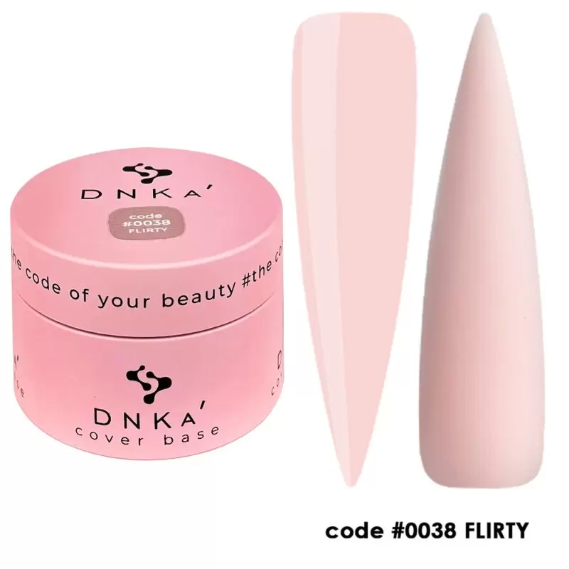 0038 DNKa Cover Base 30 ml (ванильно-розовый) 0038 DNKa Cover Base 30 ml (ванильно-розовый)