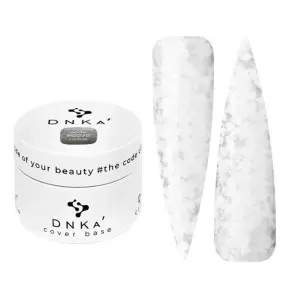 0070 DNKa Cover Base 30 ml (белый с многоугольниками)