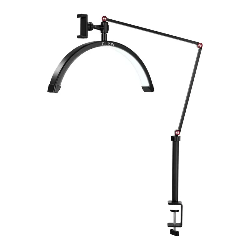"Glow MX3" darbinė lempa stalviršiui, juoda "Glow MX3" darbinė lempa stalviršiui, juoda