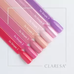 So simple 5 CLARESA / Gelinis nagų lakas 5ml