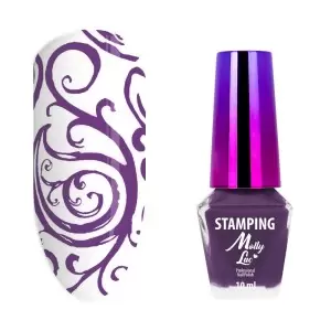 MollyLac Purple Stamping & Stamping Lacquer 10ml Nr. 7