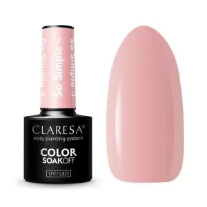 So simple 4 CLARESA / Gelinis nagų lakas 5ml