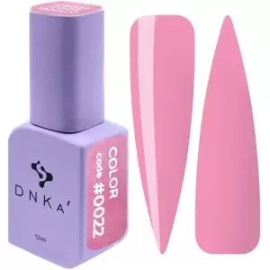 DNKa Гель-лак для ногтей 0022 (бледный светло-розовый, эмаль), 12 мл