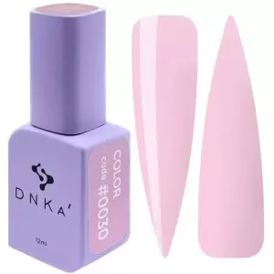 DNKa Гель-лак для ногтей 0030 (бледно-розовый, эмаль), 12 мл