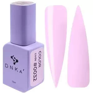 DNKa Гель-лак для ногтей 0032 (йогуртово-розовый, эмаль), 12 мл