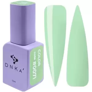 DNKa Gelinis nagų lakas 0071 (pistacija, emalė), 12 ml