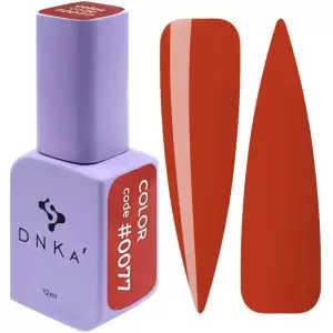 DNKa Гель-лак для ногтей 0077 (терракотовый, эмаль), 12 мл