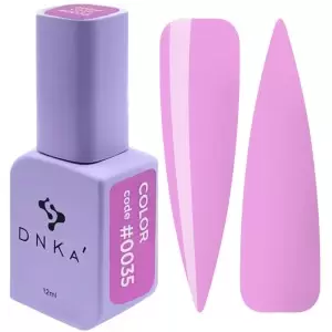DNKa Гель-лак для ногтей 0035 (сиреневый, эмаль), 12 мл