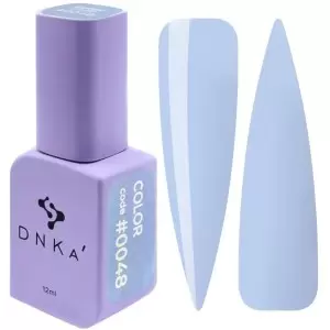 DNKa gelinis nagų lakas 0048 (pilkai mėlynas emalis), 12 ml