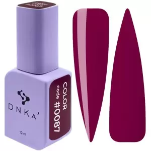 DNKa Гель-лак для ногтей 0087 (свекольный, эмаль), 12 мл