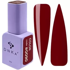 DNKa Гель-лак для ногтей 0090 (гранатовый, эмаль), 12 мл