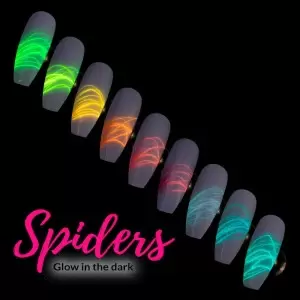 Spider Gel MollyLac Neon Papaya 3ml Nr 4