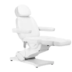Electro kosmetologijos kėdė SILLON Klasikinis, 3 variklis, baltas