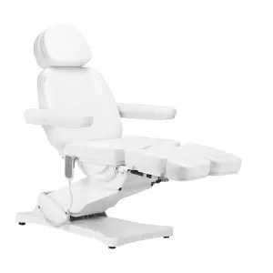 Elektrinė grožio terapijos kėdė SILLON CLASSIC Pedi su 2 varikliais, balta