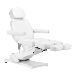 Elektrinė grožio terapijos kėdė SILLON CLASSIC Pedi su 2 varikliais, balta