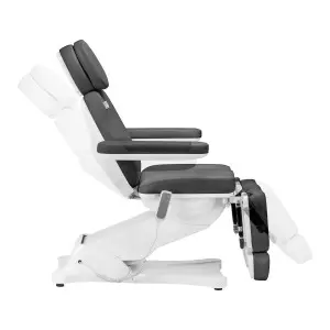 Электро косметологическое кресло SILLON CLASSIC с 2 педимоторами, серое