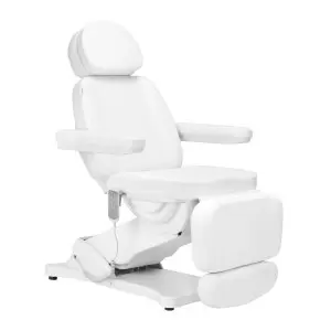 Электрическое косметическое кресло SILLON CLASSIC, 4 мотора, с белой люлькой