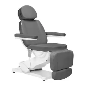 Электрическое косметическое кресло SILLON CLASSIC, 4 мотора, с люлькой, серый