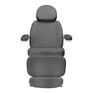 Электрическое косметическое кресло SILLON CLASSIC, 4 мотора, с люлькой, серый