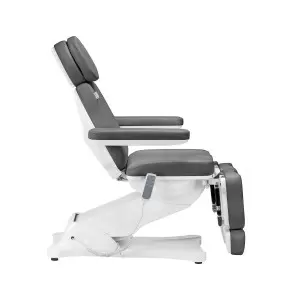 Электро косметическое кресло SILLON CLASSIC, 3 мотора, с педи-люлькой, серый