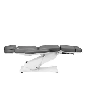 Электро косметическое кресло SILLON CLASSIC, 3 мотора, с педи-люлькой, серый