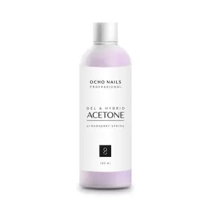 OCHO NAILS braškių acetonas 100 ml