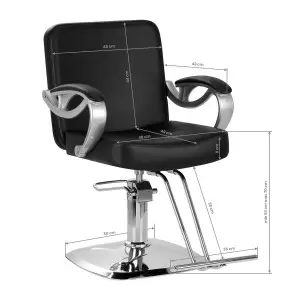 Парикмахерское кресло Hair System ZA31 черный