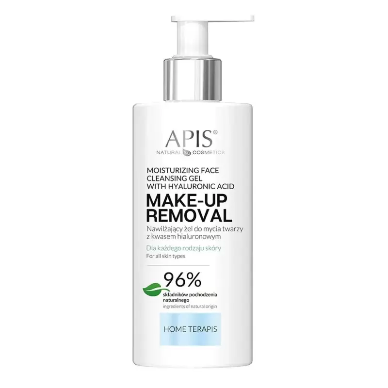 "Apis" drėkinamasis prausimosi gelis su hialurono rūgštimi 300 ml "Apis" drėkinamasis prausimosi gelis su hialurono rūgštimi 300 ml
