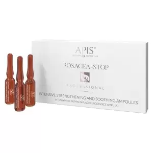 Apis rosacea - intensyviai stangrinančios ir raminančios pėdų ampulės 10 x 3 ml