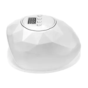 Blizganti 86 W baltos/sidabrinės spalvos perlamutrinė UV LED lempa
