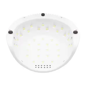 Blizganti 86 W baltos/sidabrinės spalvos perlamutrinė UV LED lempa