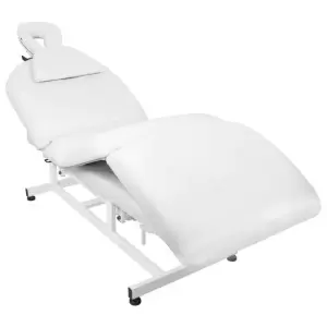 Azzurro 693A 1 variklio elektrinis masažinis gultas. Baltas