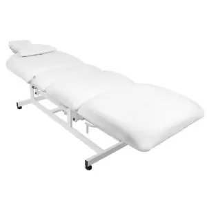 Azzurro 693A 1 variklio elektrinis masažinis gultas. Baltas