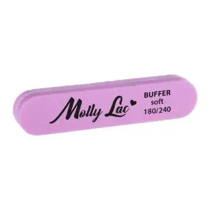 Буфер мини прямой двухсторонний полировщик Soft 180/240 MollyLac