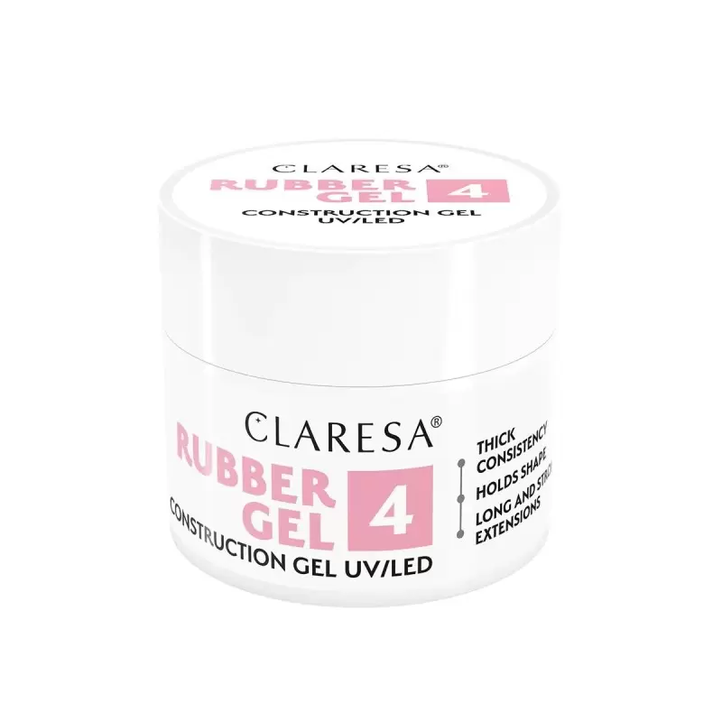 CLARESA RUBBER GEL 4 -12g CLARESA RUBBER GEL 4 -12g