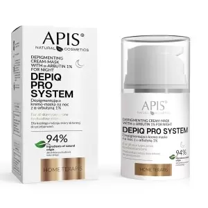 APIS DEPIQ PRO SYSTEM Депигментирующая ночная крем-маска
