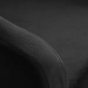 4 Rico QS-BL14G Sukamoji kėdė "Velvet Black