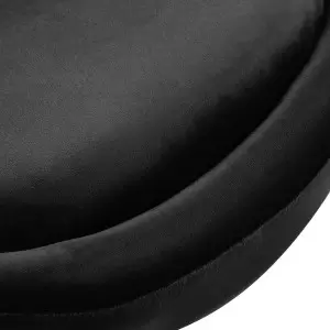 4Rico QS-BL12B Sukamoji kėdė Rico QS-BL12B Velvet Black