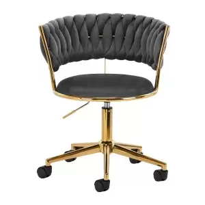 Sukamoji kėdė 4Rico QS-GW01G Velvet Grey