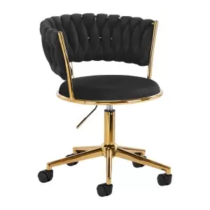 Sukamoji kėdė 4Rico QS-GW01G Velvet Black