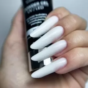 Akrilinio gelio milteliai "Hema/di-Hema free White" 30g