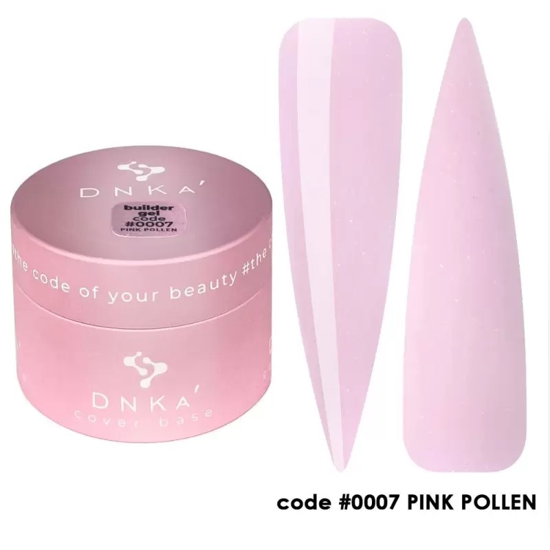DNKa’ Builder Gel 0007 Pink Pollen, 30 ml DNKa’ Builder Gel 0007 Pink Pollen, 30 ml