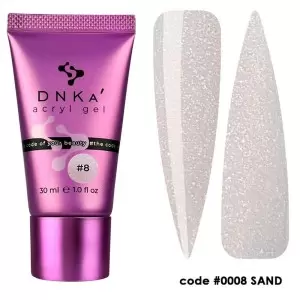 DNKa' Asgul Gel 0008 Sand (tūbelė) 30 ml