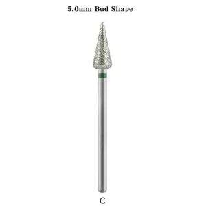 Алмазная фреза «Bud Shape» Ø5,0 мм, "Coarse" с отводом тепла.