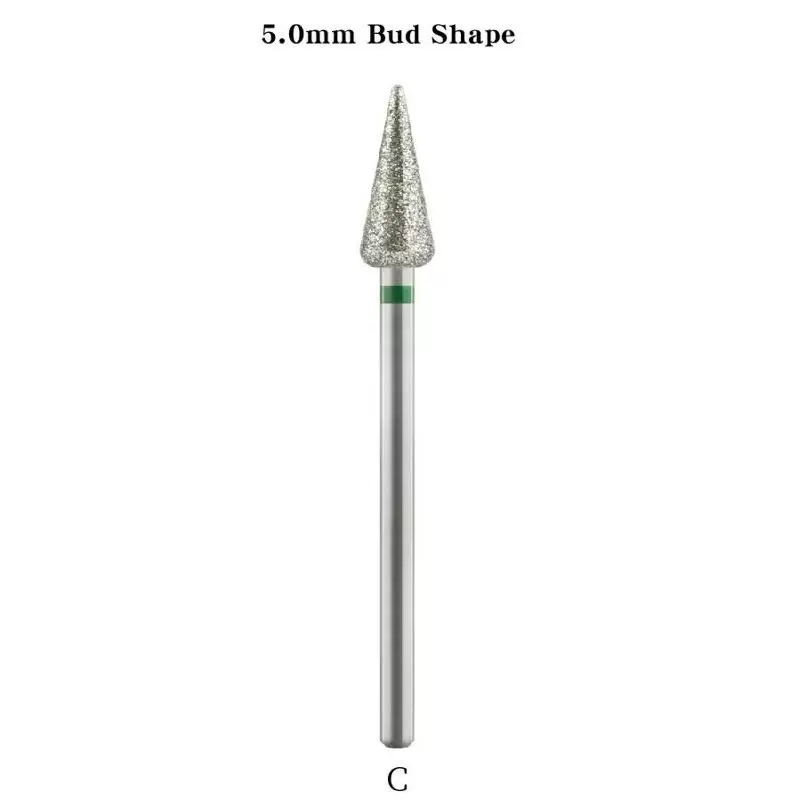 Алмазная фреза «Bud Shape» Ø5,0 мм, "Coarse" с отводом тепла.